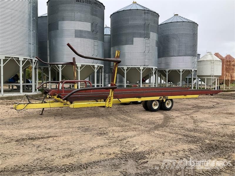 Laurier H-4250 Hydraulic 16 Bale Mover Savikrovės priekabos