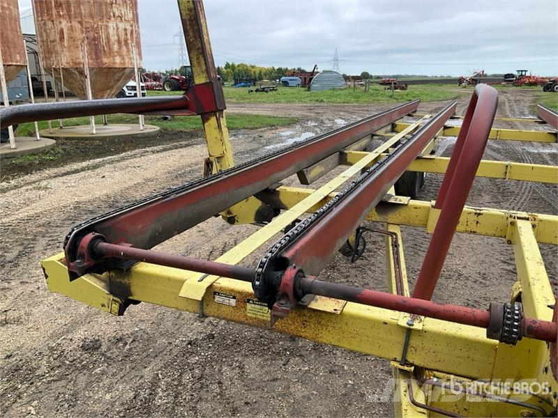 Laurier H-4250 Hydraulic 16 Bale Mover Savikrovės priekabos