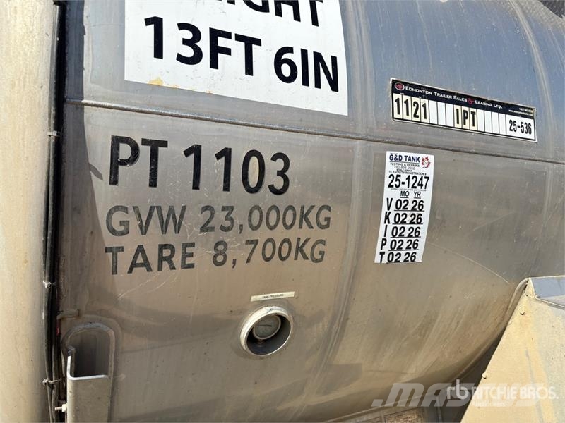 Lazer 150F 22000 L Tri/A Tanker Trailer Rimorchi cisterna