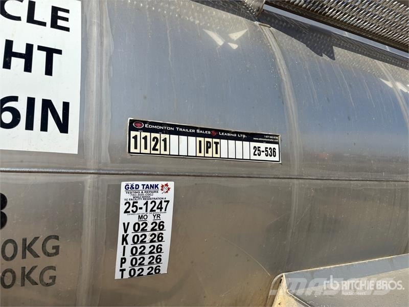 Lazer 150F 22000 L Tri/A Tanker Trailer Rimorchi cisterna