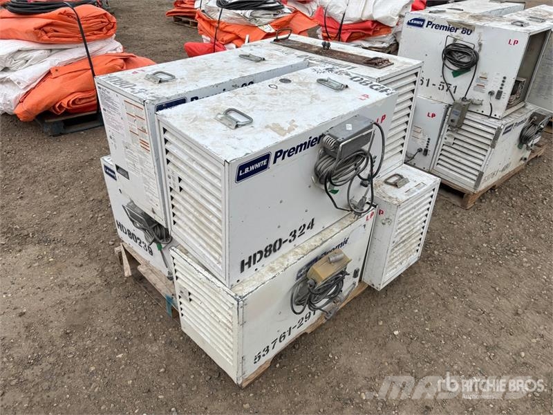 LB WHITE 80000 BTU Quantity of heaters Space Heater Dispositivi di riscaldamento / scongelamento