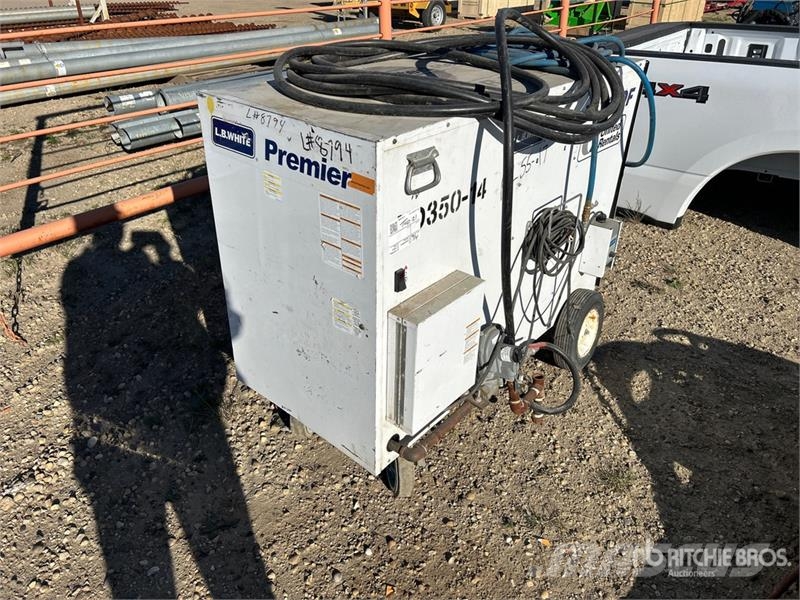 LB WHITE Premier 350DF Space Heater Sildīšanas un atkausēšanas iekārtas