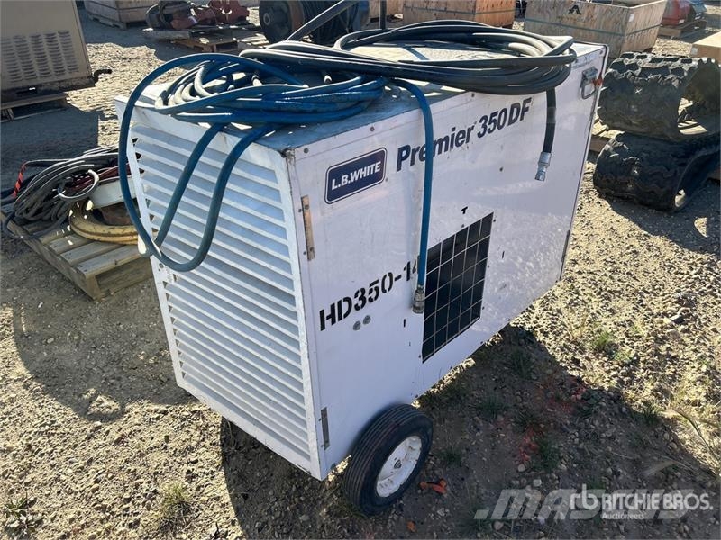 LB WHITE Premier 350DF Space Heater Sildīšanas un atkausēšanas iekārtas