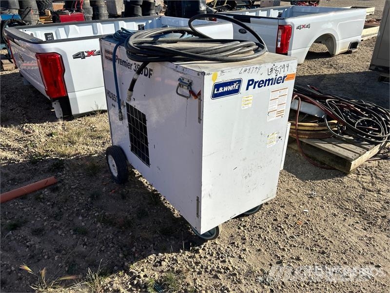 LB WHITE Premier 350DF Space Heater Sildīšanas un atkausēšanas iekārtas