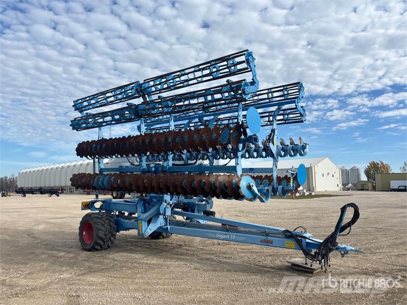 Lemken Gigant 10 32 ft High-Speed Heliodor Disc Gradas de discos