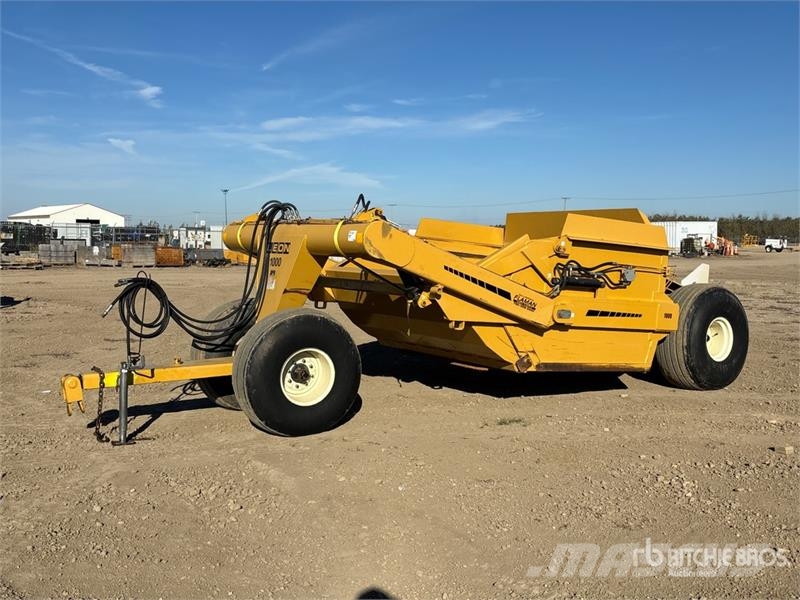 Leon M1000 4 Tire Hydraulic Pull Scraper Földnyesők (szkréperek)