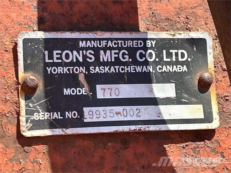 Leon's 770 12 ft Dozer Blade Diger tarim makinalari
