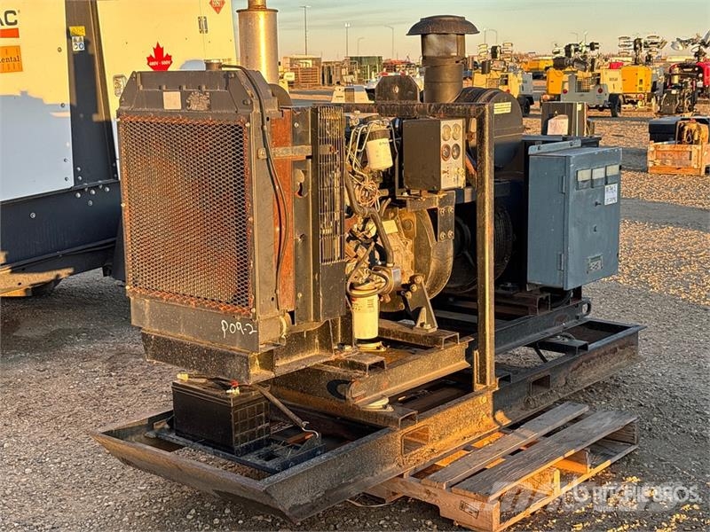 Leroy Somer 75 kW Skid-Mounted Diesel Generator Set مولدات ديزل