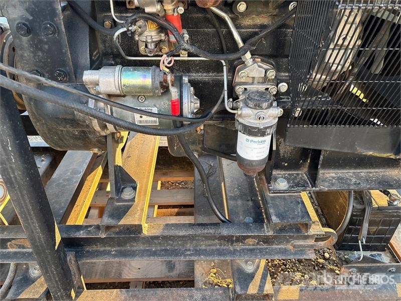 Leroy Somer 75 kW Skid-Mounted Diesel Generator Set مولدات ديزل