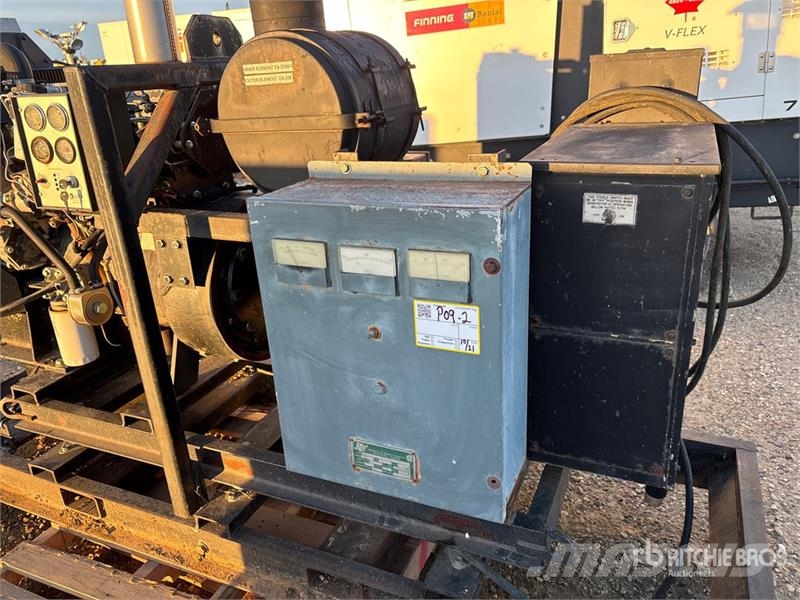 Leroy Somer 75 kW Skid-Mounted Diesel Generator Set مولدات ديزل