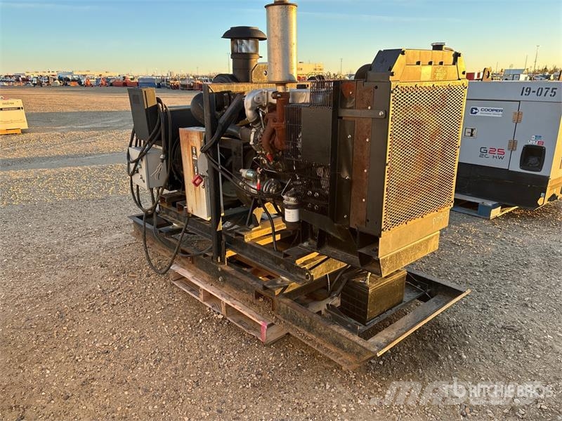 Leroy Somer 75 kW Skid-Mounted Diesel Generator Set مولدات ديزل