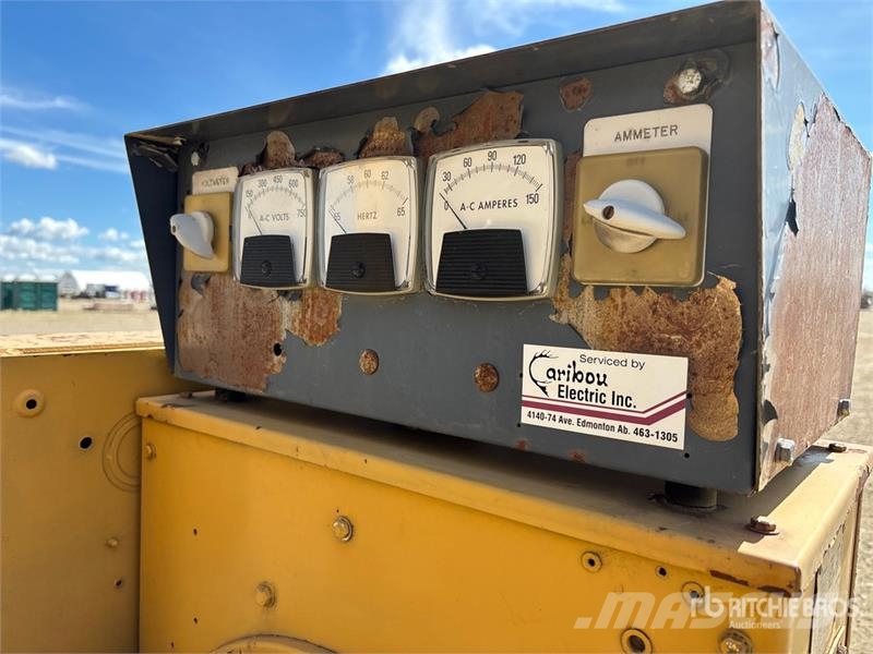 Leroy Somer LS444L5 90.5 kW Skid-Mounted Generator Set Generatoare Diesel