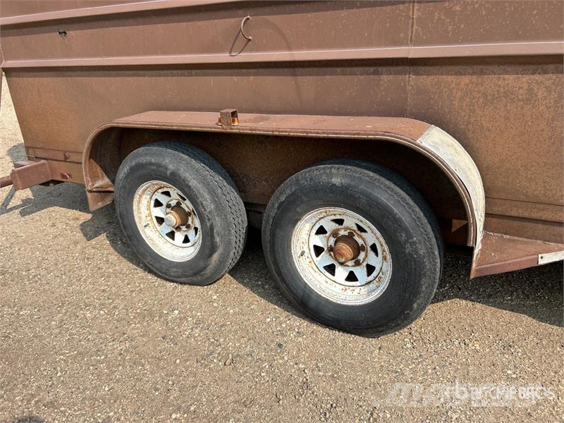 Lift-Off 16 ft T/A Gooseneck Livestock Trailer 動物運輸拖車