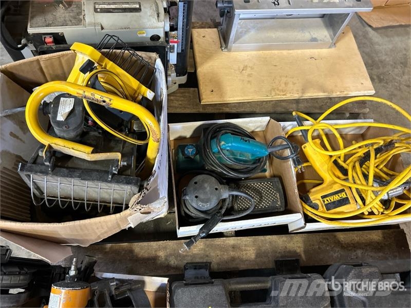  Lights, Corded Planer & Drill مكونات أخرى