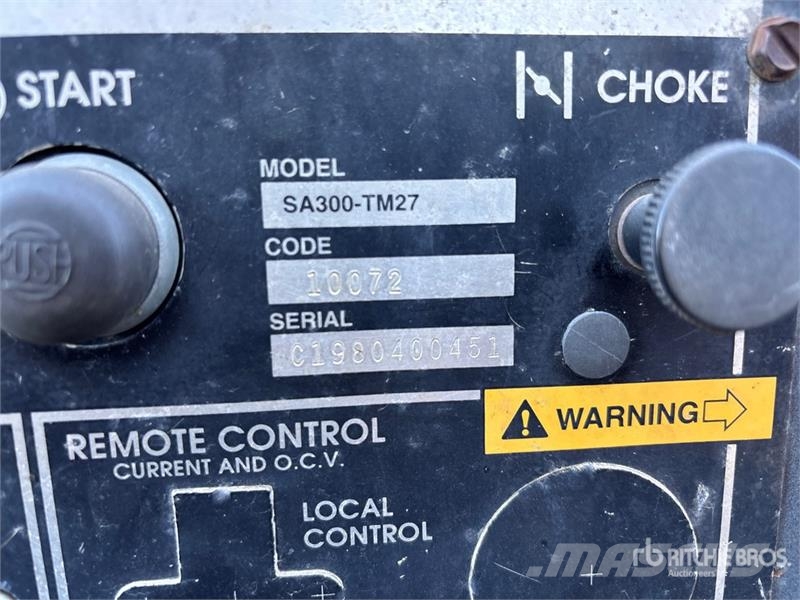 Lincoln Classic III SA300-TM27 Stick Engine Driven Welder Lasapparaten