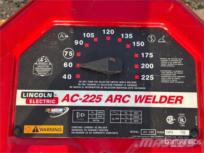 Lincoln Electric Electric AC-225 225 A Electric Welder Suvirinimo technika