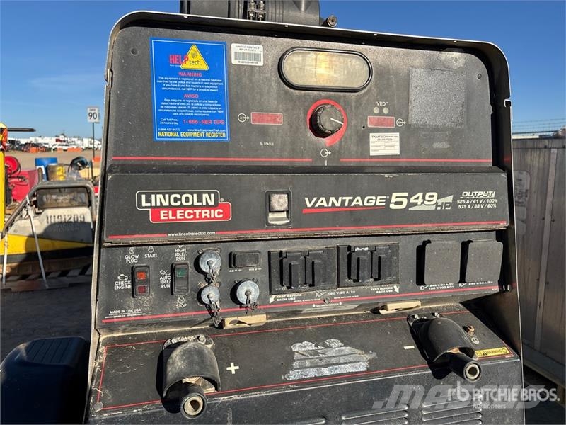 Lincoln Electric Electric Vantage 549 Engine Driven Welder Kaynak makineleri