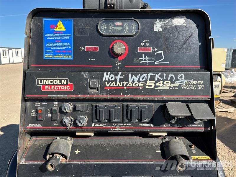 Lincoln Electric Electric Vantage 549 Engine Driven Welder Kaynak makineleri