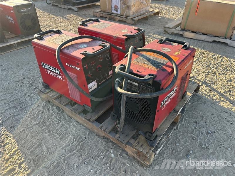 Lincoln Electric of (3) Lincoln Electric Flextex 450 Elect Заваряващи машини