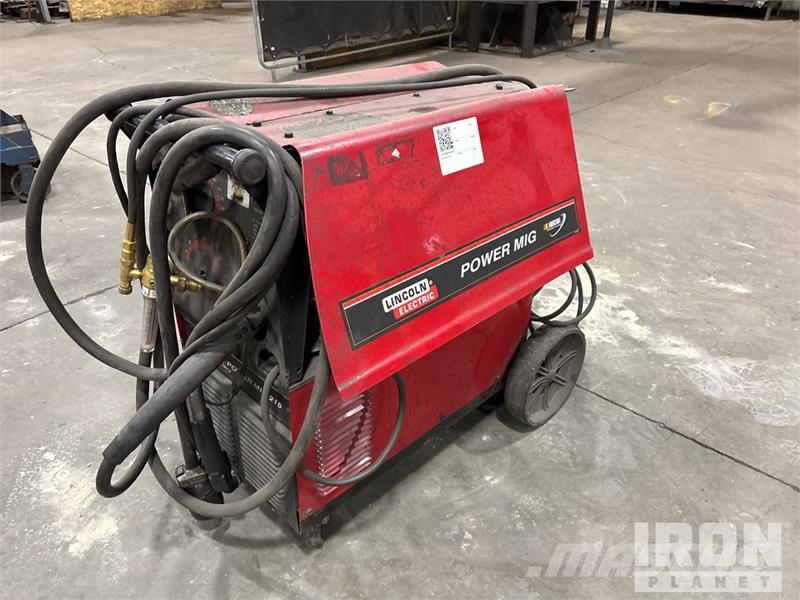 Lincoln Power Mig 215 Mobile MIG Electric Welder Заваряващи машини