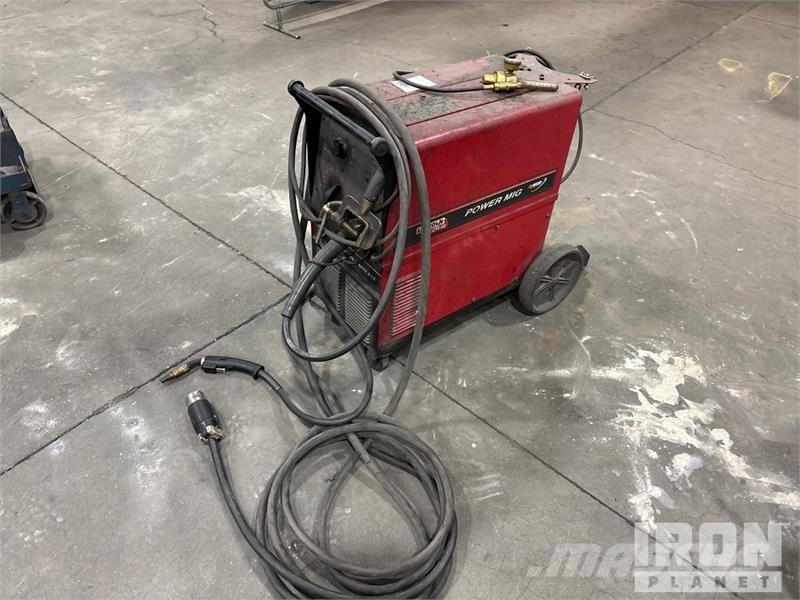 Lincoln Power Mig 215 Mobile MIG Electric Welder Заваряващи машини