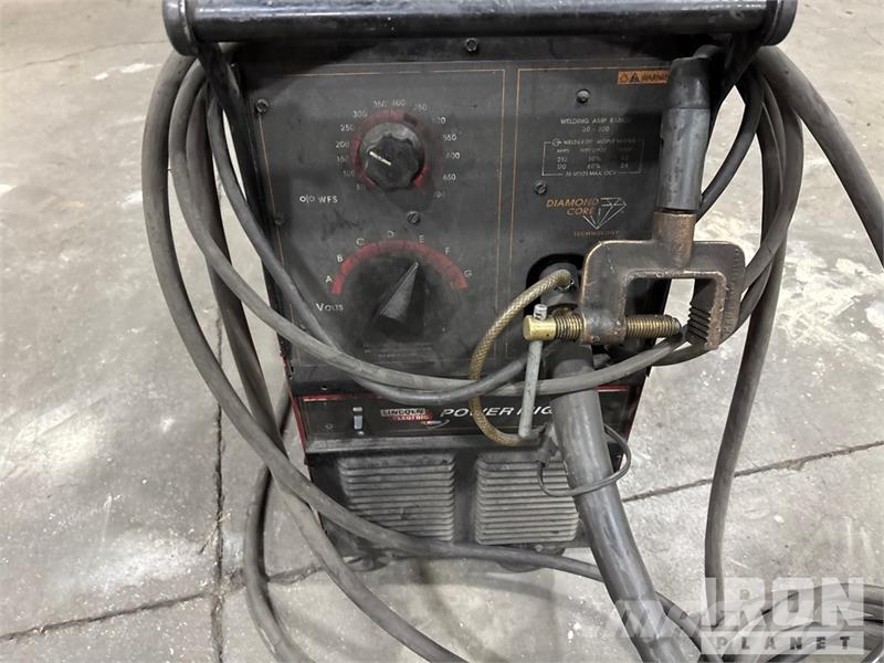 Lincoln Power Mig 215 Mobile MIG Electric Welder Заваряващи машини