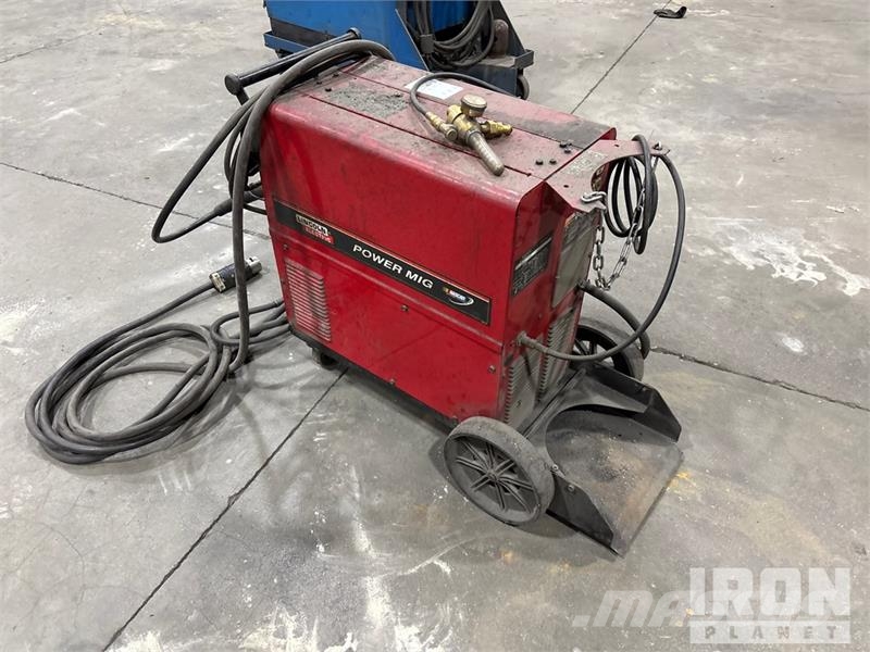 Lincoln Power Mig 215 Mobile MIG Electric Welder Заваряващи машини