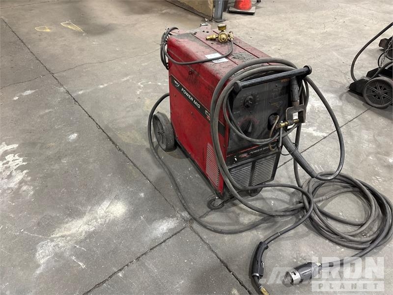 Lincoln Power Mig 215 Mobile MIG Electric Welder Заваряващи машини