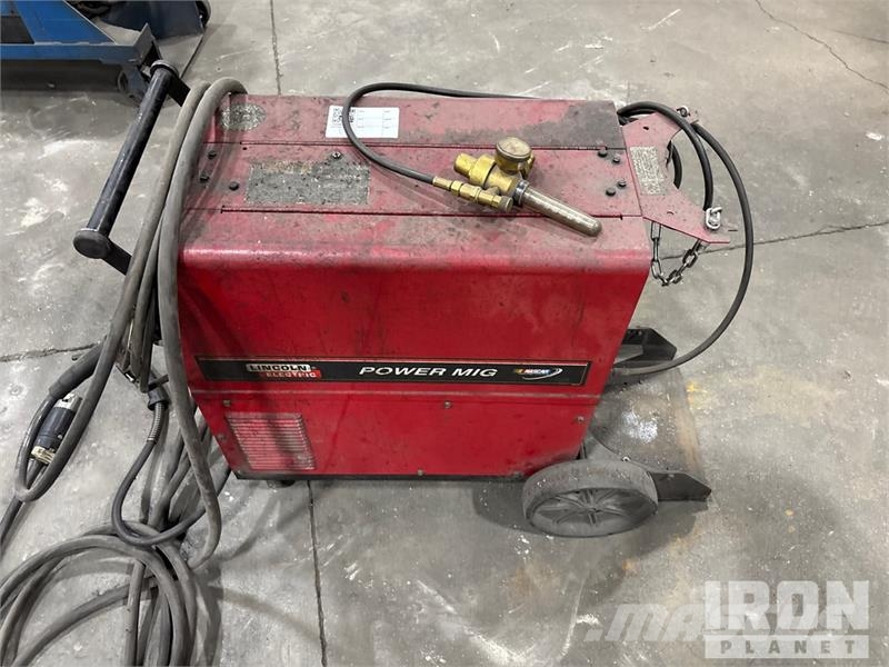 Lincoln Power Mig 215 Mobile MIG Electric Welder Заваряващи машини