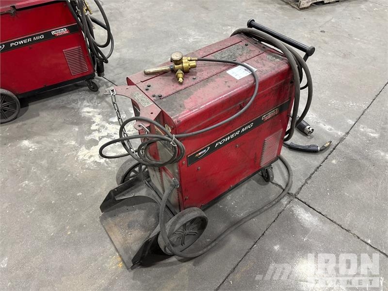 Lincoln Power Mig 215 Mobile MIG Electric Welder Заваряващи машини