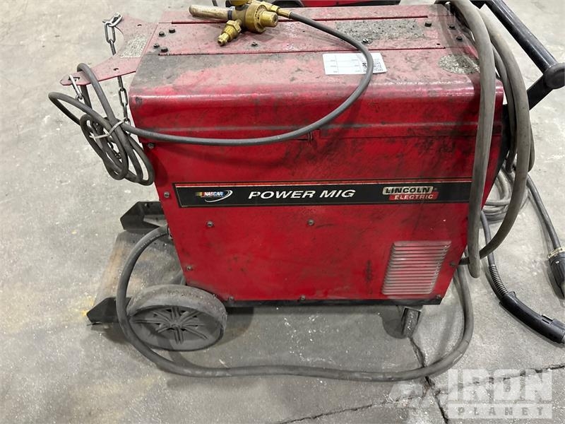 Lincoln Power Mig 215 Mobile MIG Electric Welder Заваряващи машини