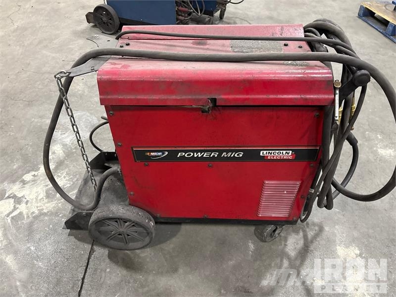 Lincoln Power Mig 215 Mobile MIG Electric Welder Заваряващи машини