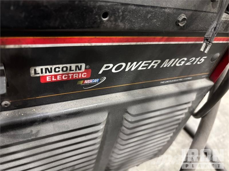 Lincoln Power Mig 215 Mobile MIG Electric Welder Заваряващи машини