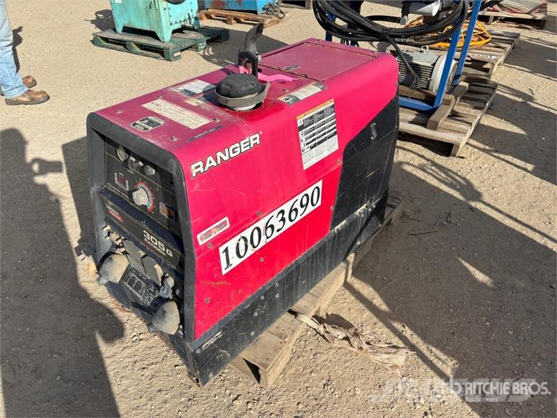 Lincoln Ranger 305G 300 A Skid-Mounted Stick Engine Driven Welding machines