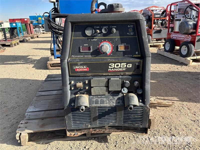 Lincoln Ranger 305G 300 A Skid-Mounted Stick Engine Driven Welding machines