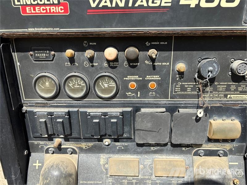 Lincoln Vantage 400 Mobile Engine Driven Welder Aparati za zavarivanje