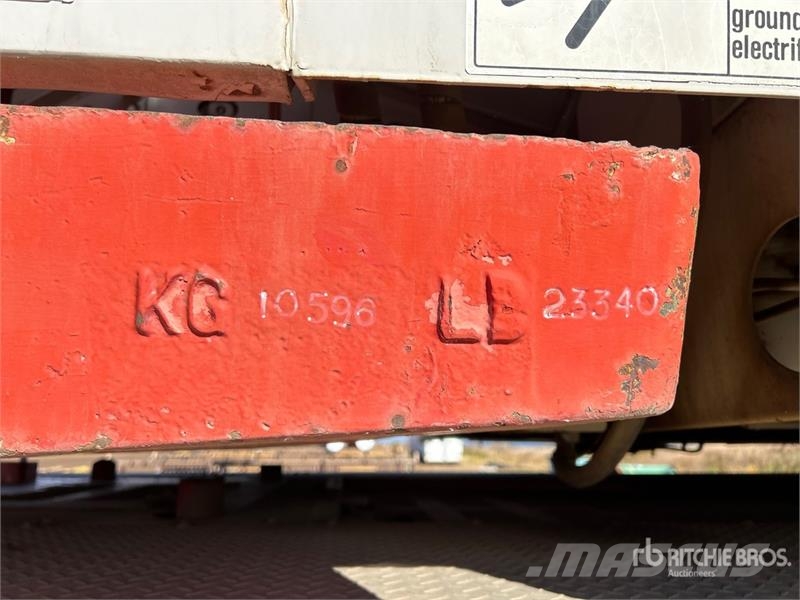 Link-Belt HC-238H 8x4x4 Lattice-Boom Truck Crane Delovi i oprema za kran