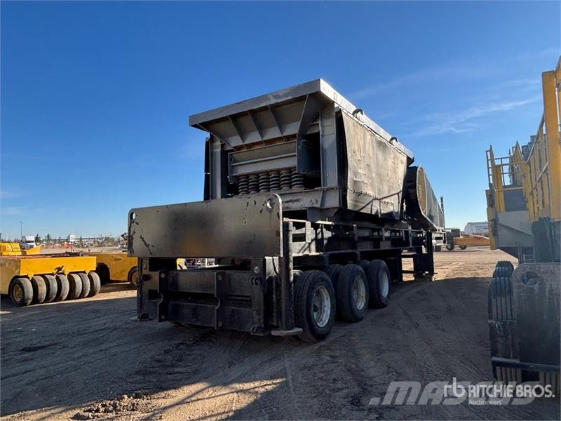 Lippmann J3062 Portable Jaw Crushing Plant Produktionsanlæg til grusgrav m.m.