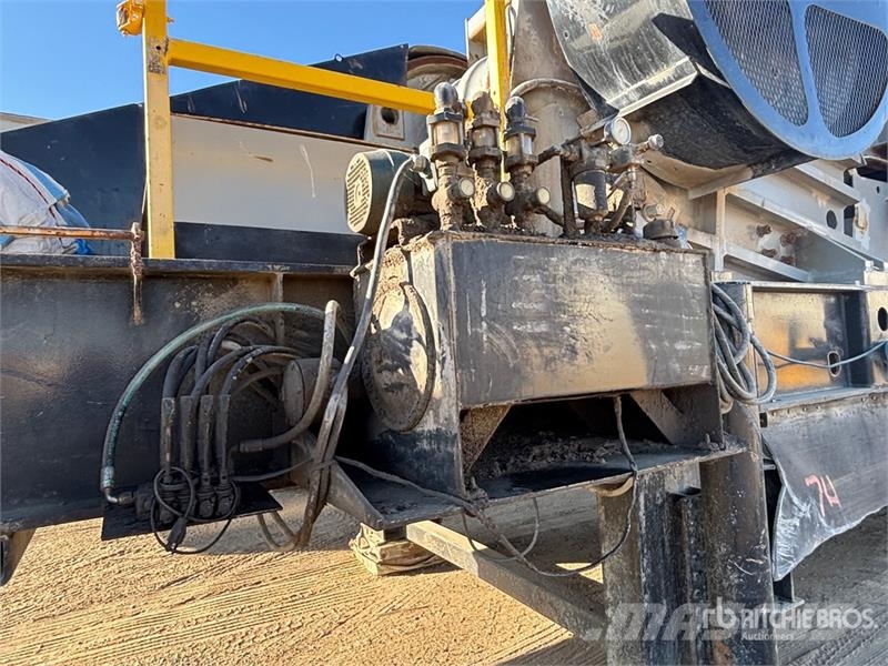 Lippmann J3062 Portable Jaw Crushing Plant Produktionsanlæg til grusgrav m.m.