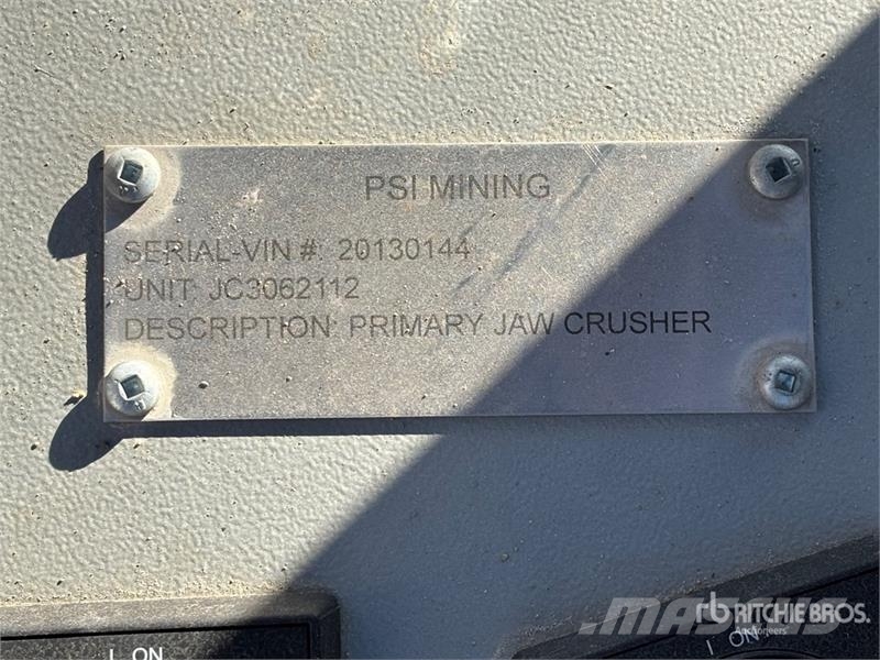 Lippmann J3062 Portable Jaw Crushing Plant Produktionsanlæg til grusgrav m.m.