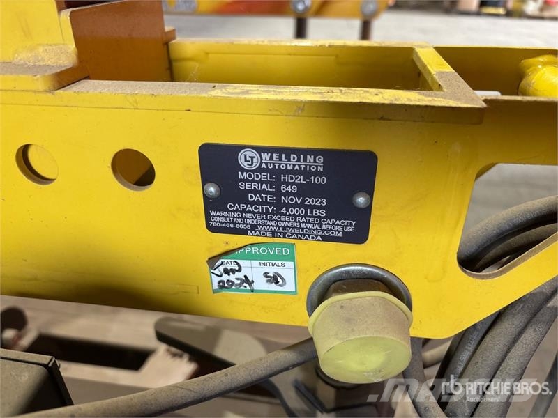LJ Welding Automation HD2L-100 Weld Positioner Dri Lauksaimniecība- Citi