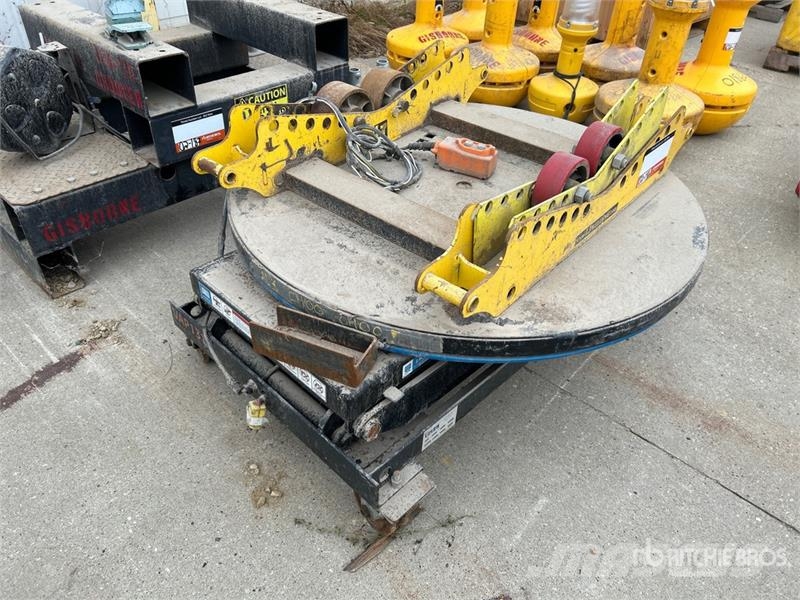 Lj Welding Hydraulic Raise & Lower Rotating Roller Équipement de pipeline