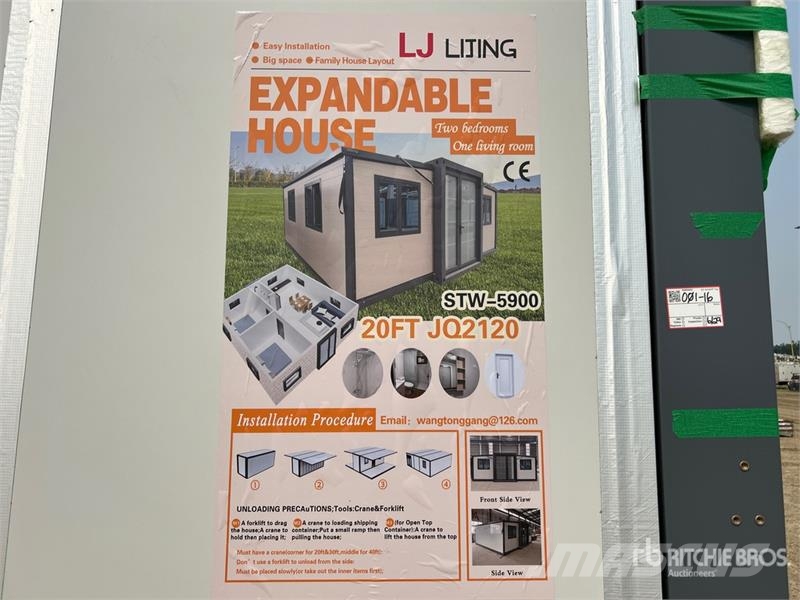  LJ2120 20 ft Unfolding Movable House مقطورات أخرى