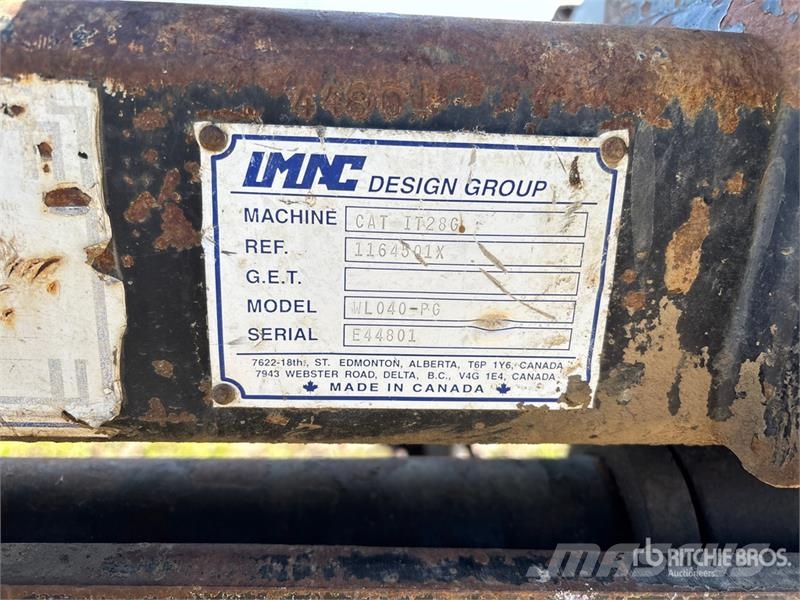 LMAC Design 48 in Pipe Grapple - Fits Cat IT28G Andre komponenter