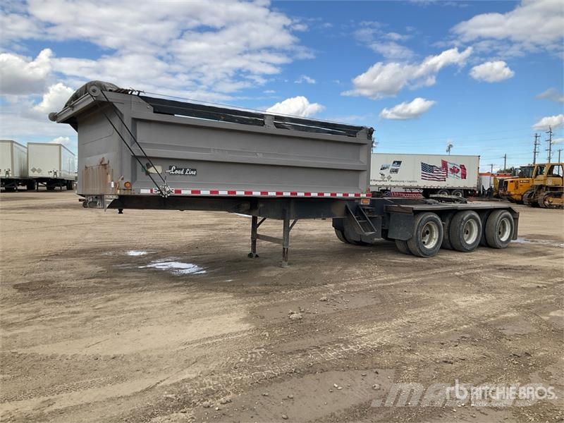  Load Line Line 15 ft 8 in Tri/A Lead Side Dump Tra Remorque benne