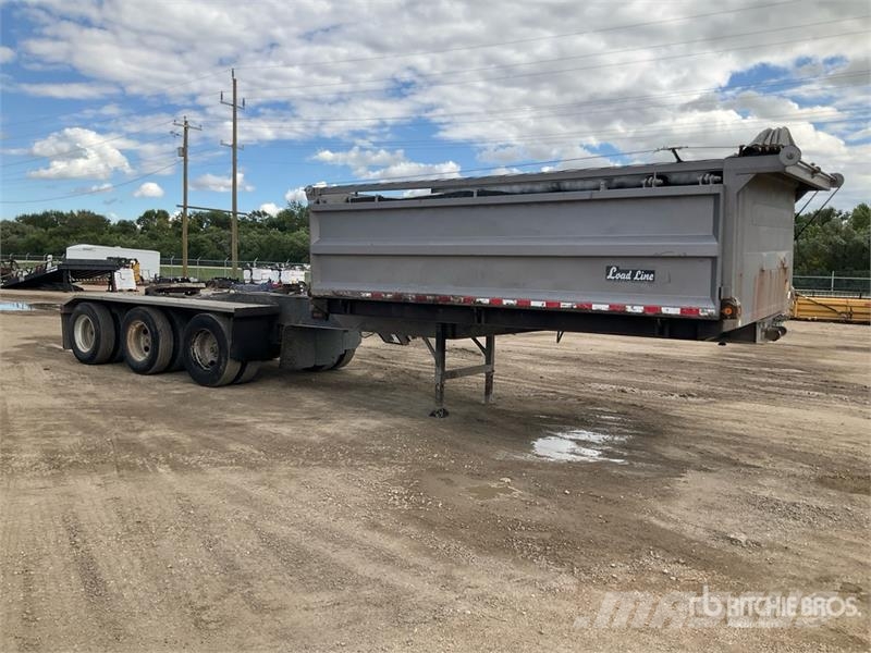  Load Line Line 15 ft 8 in Tri/A Lead Side Dump Tra Remorque benne