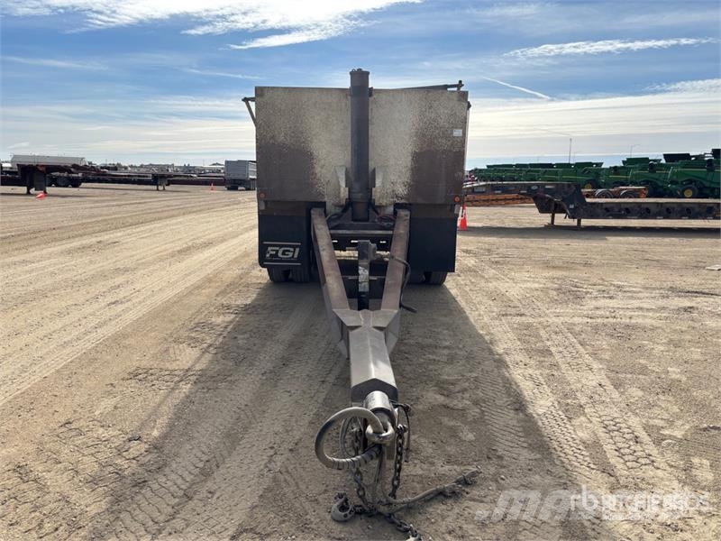  Load Line Line GRPP17 17 ft Tri/A Pup Dump Trailer مقطورات قلابة
