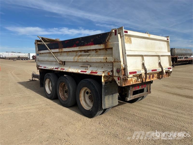  Load Line Line GRPP17 17 ft Tri/A Pup Dump Trailer مقطورات قلابة
