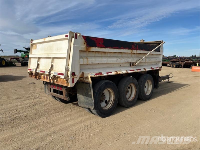  Load Line Line GRPP17 17 ft Tri/A Pup Dump Trailer مقطورات قلابة