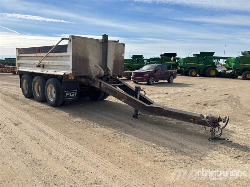  Load Line Line GRPP17 17 ft Tri/A Pup Dump Trailer مقطورات قلابة
